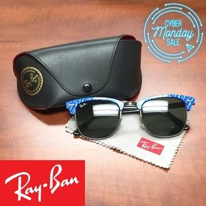 Ray-Ban Blue Waves Clubmaster Sunglasses